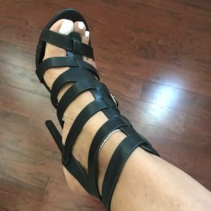 SEXY, BLACK & STRAPPED UP!